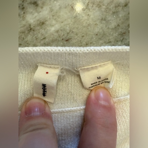 Anthropologie Month Women’s Ivory Chester Bell Sleeve Dress - Size Medium - Picture 4 of 6